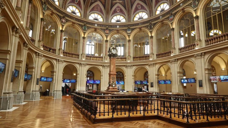 ep vista general del palacio de la bolsa a 3 de mayo de 2022 en madrid espana ep vista general del palacio de la bolsa a 3 de mayo de 2022 en madrid espana