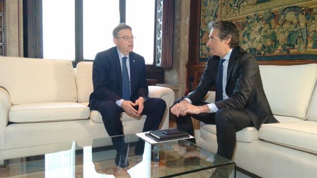Ximo Puig se reúne con De la Serna | GENERALITAT ep ximo puigreunedeserna
