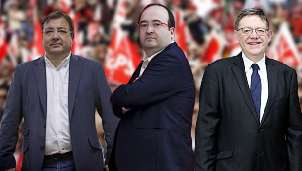 guillermo f vara iceta y ximo puig presidentes psoe