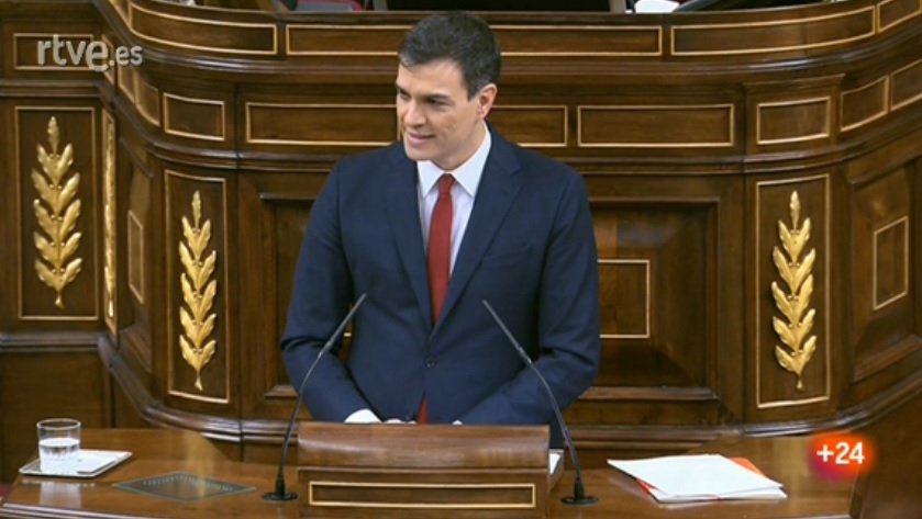 sanchez congreso investidura