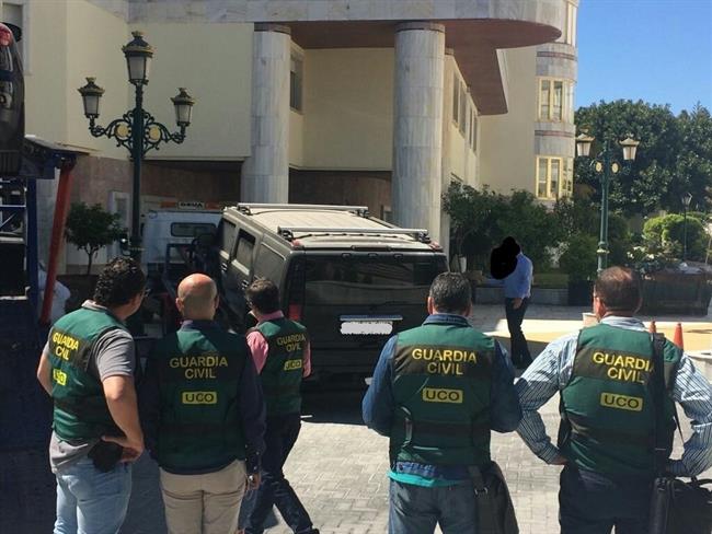 Agentes de la UCO en la operación conta la familia de Al Assad en Marbella | EUROPA PRESS ep agentesla ucola operacion contafamiliaal assadmarbella