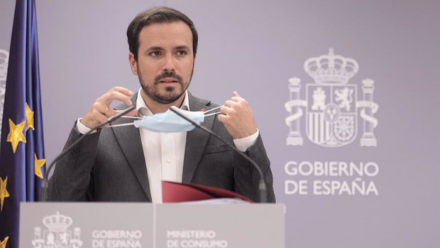 ep archivo   el ministro de consumo alberto garzon en una rueda de prensa el 22 de julio de 2021 en