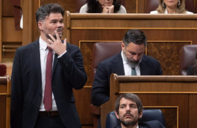 ep archivo   el portavoz de erc en el congreso gabriel rufian y el ministro de cultura ernest