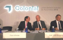 ep archivo   el presidente de colonial juan jose bruguera y el consejero delegado pere vinolas en la