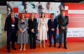 ep autoridades presentes en la inauguracion del congreso de la industria alimentaria de castilla y