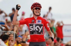 ep chris froome celebratriunfocumbresolla vuelta