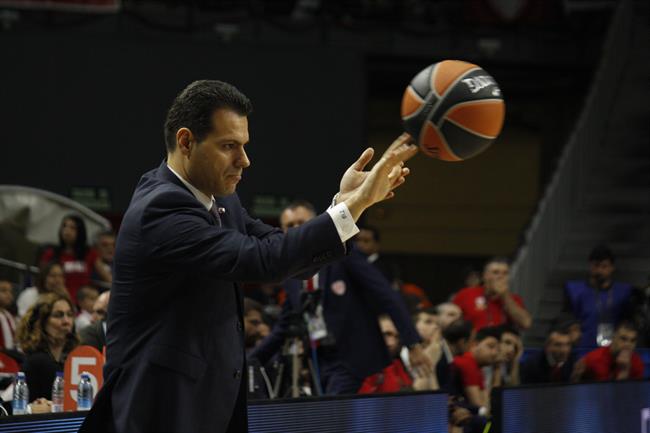 Dimitris Itoudis durante la Final Four 2015 | EUROPA PRESS ep dimitris itoudis durantefinal four 2015