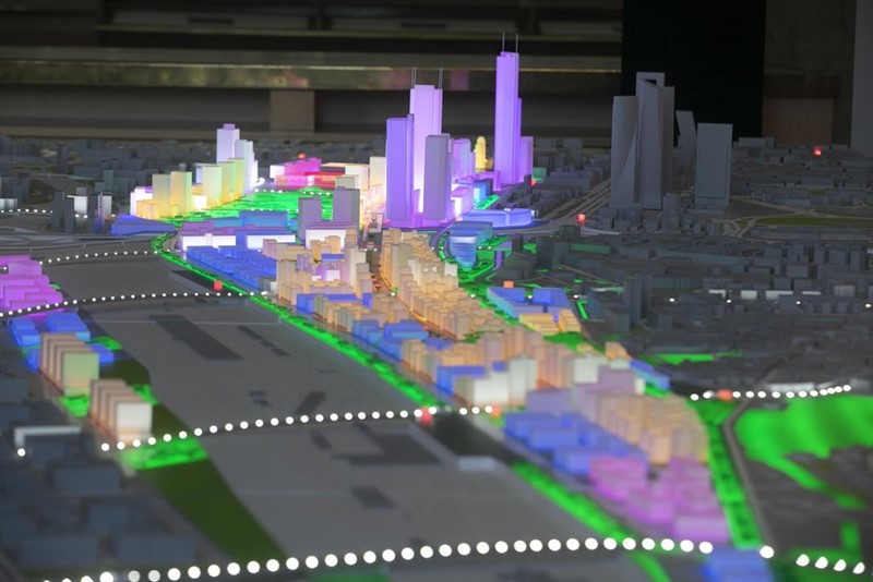 ep diseno del proyecto y las conexiones en la maqueta de madrid nuevo norte
