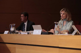 ep el ceo de canal de isabel ii pascual fernandez y la presidenta y consejera de medio ambiente