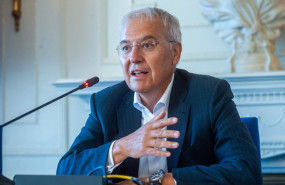 ep el consejero delegado de hispasat miguel angel panduro en su intervencion en el curso de economia