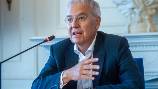 ep el consejero delegado de hispasat miguel angel panduro en su intervencion en el curso de economia