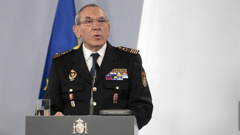 ep el director adjunto operativo dao de la policia jose angel gonzalez interviene en la rueda de