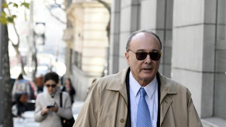 ep el exgobernador del banco de espana luis maria linde a su llegada a la audiencia nacional para