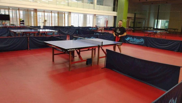 ep el jugador de tenis de mesa adaptado jordi morales en el car sant cugat