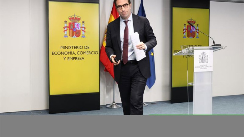 El ministro de Economía, Comercio y Empresa, Carlos Cuerpo | Marta Fernández - Europa Press ep el ministro de economia comercio y empresa carlos cuerpo ofrece declaraciones a los medios tras 20250717140803