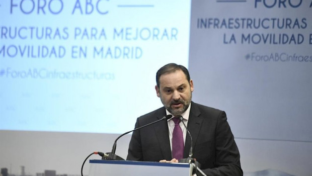 ep el ministro de fomento en funciones jose luis abalos durante su intervencion en el foro abc