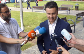 ep el ministro de industria comercio y turismo en funciones hector gomez ofrece declaraciones a los