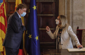 ep el presidente de la generalitat ximo puig y la vicepresidenta primera del gobierno y ministra de