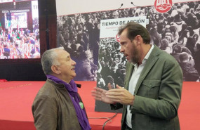 ep el secretario general de ugt pepe alvarez i con el alcalde de valladolid oscar puente d al inicio