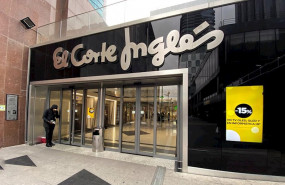 ep entrada a los almacenes de el corte ingles de nuevos ministerios en madrid espana a 30 de enero
