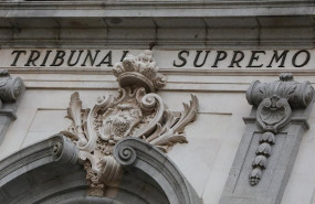 ep fachada del edificio del tribunal supremo en madrid