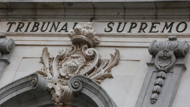ep fachada del edificio del tribunal supremo en madrid