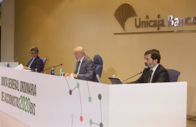 ep imagen de la junta general de accionistas de unicaja banco celebrada el 28 de octubre de forma