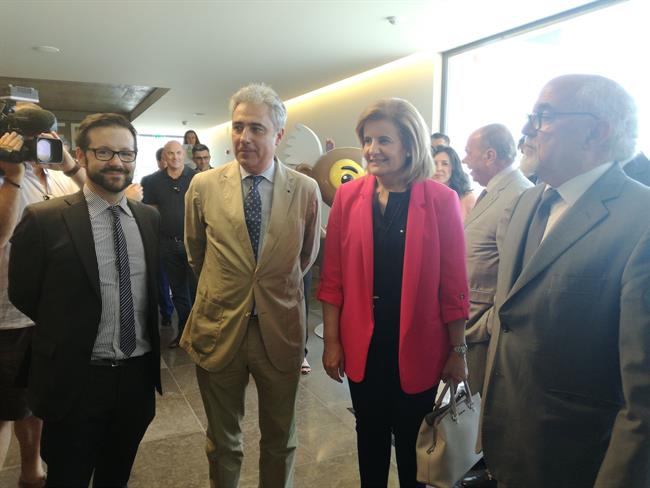 José Antonio Vieira da Silva y Fátima Báñez | FUNDACIÓN SANTA MARÍA LA REAL ep jose antonio vieira da silvafatima banez