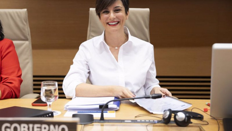 ep la ministra de vivienda y agenda urbana isabel rodriguez durante su comparecencia en la comision ep la ministra de vivienda y agenda urbana isabel rodriguez durante su comparecencia en la comision