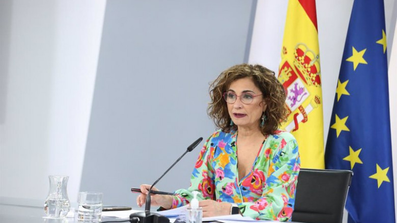 La ministra portavoz y ministra de Hacienda, María Jesús Montero comparece en rueda de prensa, posterior al Consejo de Ministros, en el Complejo La Moncloa, a 25 de mayo de 2021, en Madrid (España). | Cézaro De Luca - Europa Press ep la ministra portavoz y ministra de hacienda maria jesus montero comparece en rueda de prensa 20210525160605