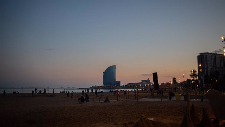 La playa de Barcelona, en Barcelona, Catalunya (España), a 16 de noviembre de 2020. | David Zorrakino - Europa Press - Archivo ep la playa de barcelona en barcelona catalunya espana a 16 de noviembre de 2020