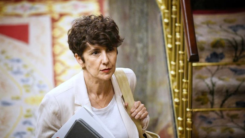 ep la portavoz del pnv en el congreso maribel vaquero durante una sesion plenaria en el congreso de
