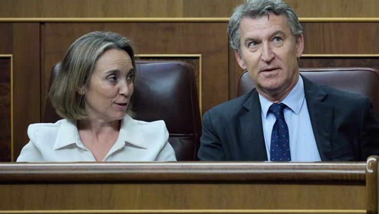 ep la secretaria general del pp cuca gamarra y el presidente del partido popular alberto nunez ep la secretaria general del pp cuca gamarra y el presidente del partido popular alberto nunez