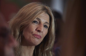 ep la vicepresidenta segunda del gobierno yolanda diaz este miercoles en sevilla en una atencion a