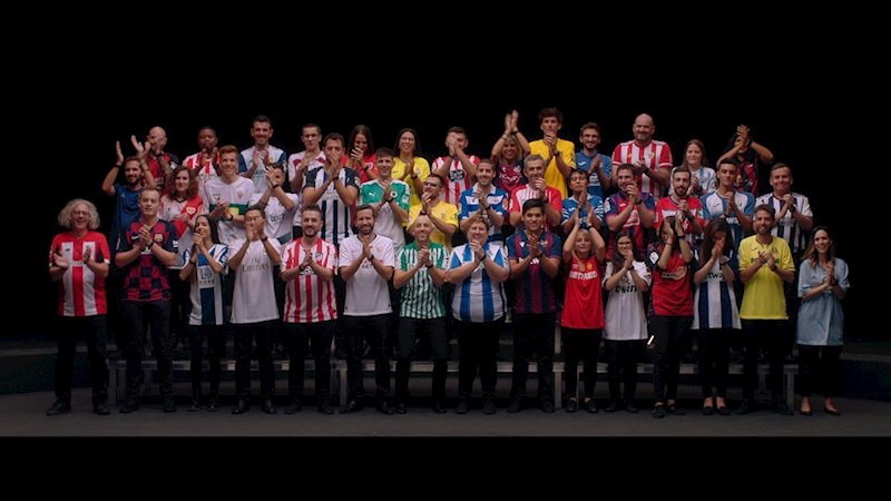 ep laliga crea un coro con 42 aficionados de los clubes de futbol