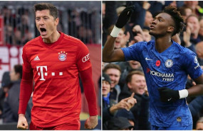 ep lewandowski bayern y abraham chelsea