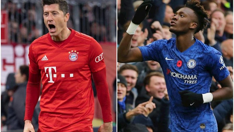 Lewandowski (Bayern) y Abraham (Chelsea) | DPA ep lewandowski bayern y abraham chelsea