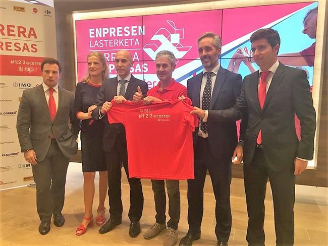 Martín Fiz presenta la Carrera de las Empresas de Bilbao de Banco Santander | BANCO SANTANDER ep martin fiz presentacarreralas empresasbilbaobanco santander