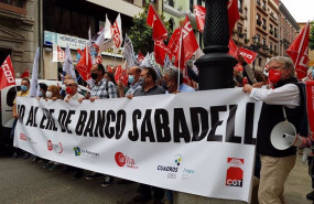 ep movilizaciones en asturias contra ele ere de banco sabadell ep movilizaciones en asturias contra ele ere de banco sabadell