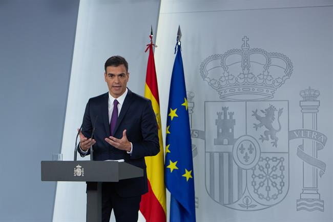 El presidente del Gobierno, Pedro Sánchez, comparece ante los medios después del | Europa Press - Europa Press ep presidentegobierno pedro sanchez comparecelos medios despues del