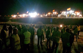 ep primeros cortes de carreteras en c lm por las protestas del campo