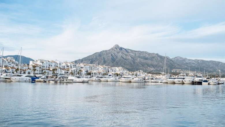 ep puerto banus en una imagen de archivo
