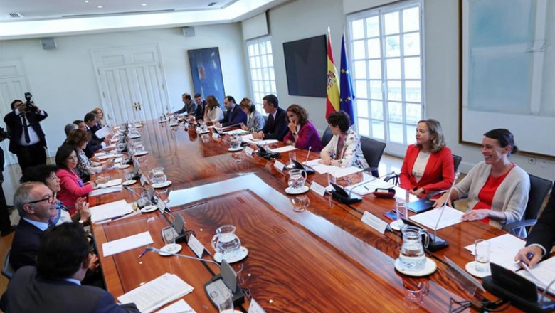 Reunión de la Comisión Interministerial para el Brexit celebrada en el Complejo de la Moncloa presidida por el presidente en funciones, Pedro Sánchez y con la asistencia de representantes de todos los ministerios. | POOL/EUROPA PRESS - Europa Press ep reunion de la comision interministerial para el brexit celebrada en el complejo de la moncloa