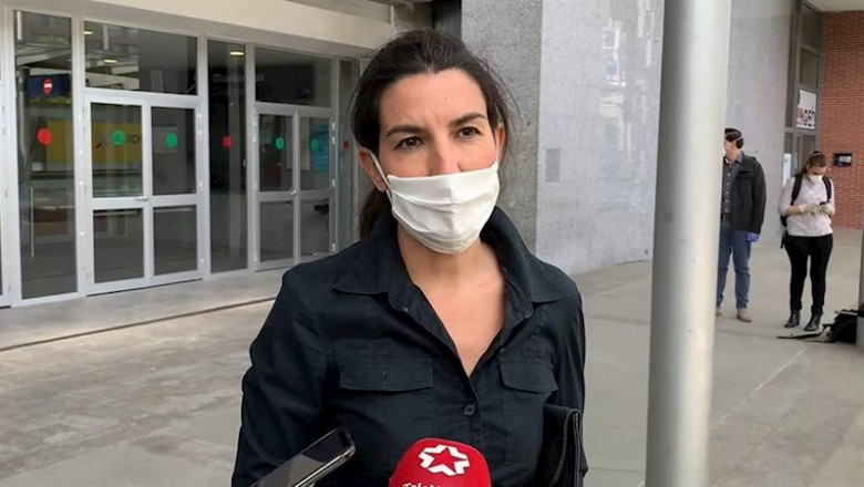 Rocio Monasterio, portavoz de Vox en la Asamblea de Madrid, en el acto de clausura del hospital de Ifema | VOX ep rocio monasterio portavoz de vox en la asamblea de madrid en el acto de clausura del hospital de