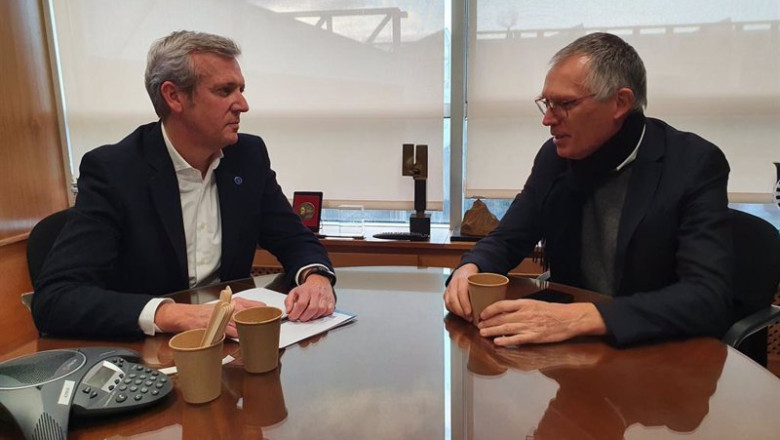 Rueda se reúne con el CEO de Stellantis, Carlos Tavares. | XUNTA ep rueda se reune con el ceo de stellantis carlos tavares
