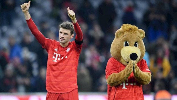 ep thomas muller celebra una victoria del bayern