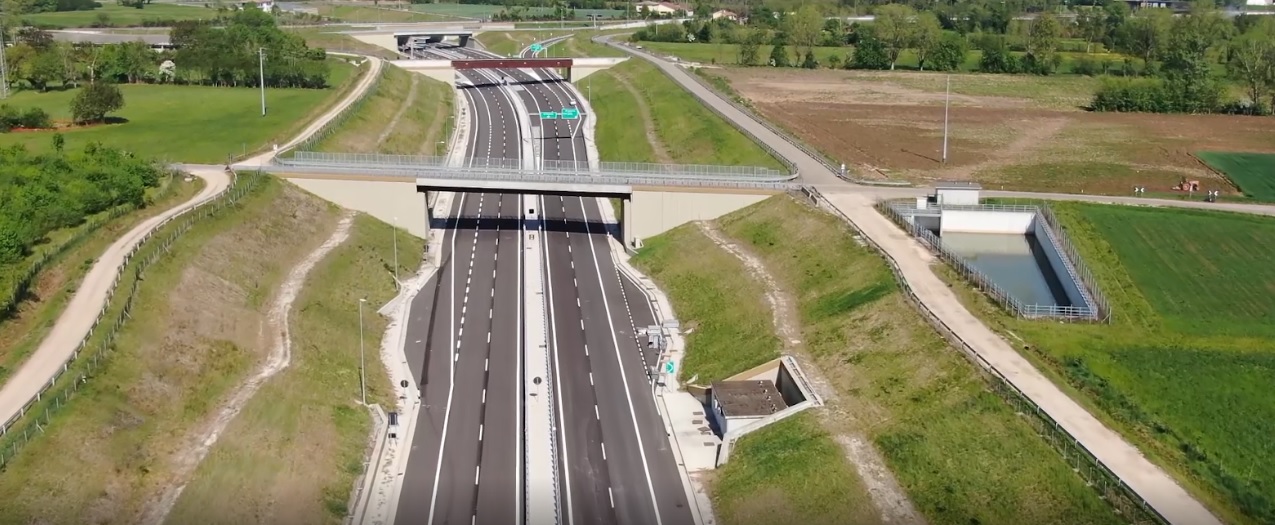 Sacyr pone en servicio el segundo tramo de la autopista Pedemontana-Veneta (Italia)