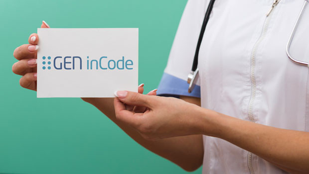 dl genincode objetivo gen en código genética pruebas predicciones tecnología colesterol alto enfermedad cardiovascular logos