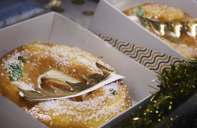 ep archivo   detalle del roscon de reyes en la vitrina de una confiteria a 3 de enero de 2023 en