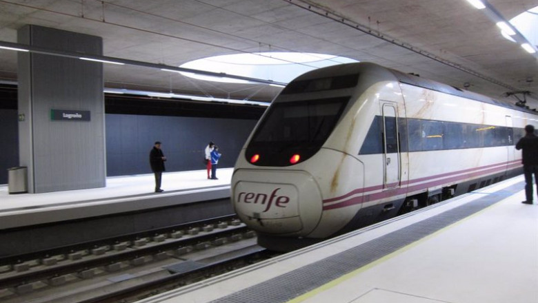 Archivo - Tren Estación Del Ferrocarril De Logroño | EUROPA PRESS - Archivo ep archivo tren estacion del ferrocarril de logrono